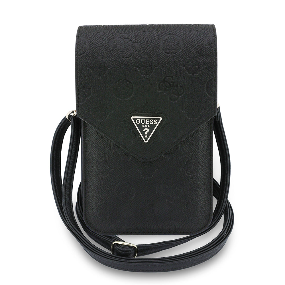 Universal Phone Bag, Guess, Grained Peony, Black