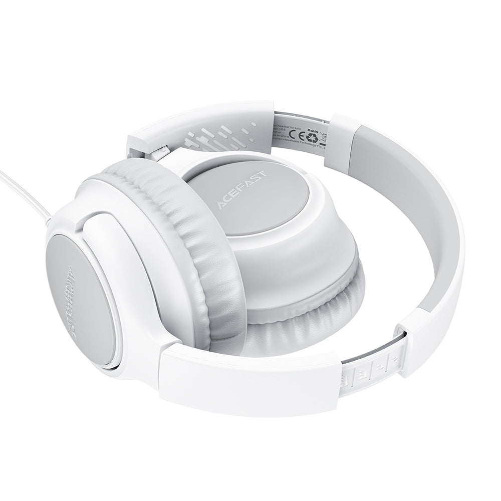 Handsfree 3,5 mm Acefast H18 Kids, Grå