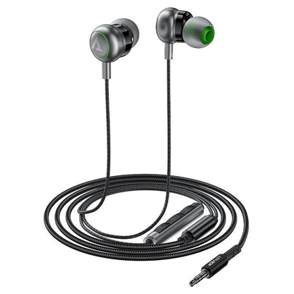 Handsfree 3,5 mm Acefast L4, Sort