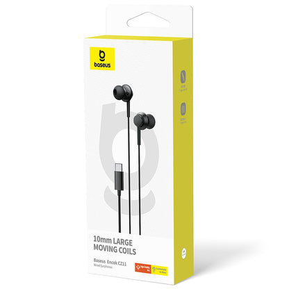 Handsfree USB-C Baseus Encok CZ11, Sort A00164300113-Z1