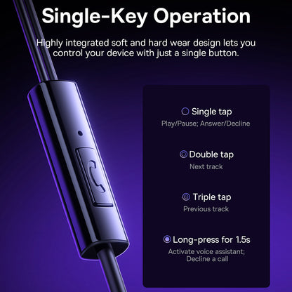 Handsfree USB-C Baseus Encok CZ11, Sort A00164300113-Z1