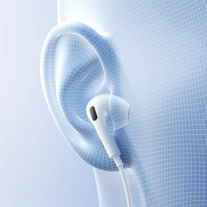 Handsfree 3.5mm Baseus Encok HZ19, Hvid A00182301213-00