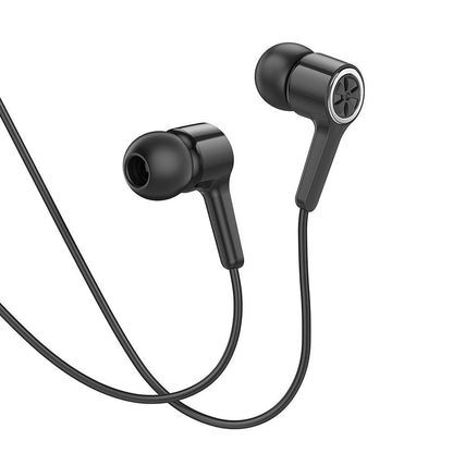 Handsfree 3.5mm HOCO M104, Sort