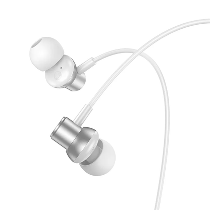 Handsfree 3.5mm HOCO M110, Sølv