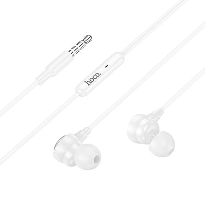 Handsfree 3.5mm HOCO M116, Hvid