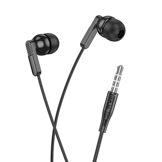Handsfree 3.5mm HOCO M121, Sort