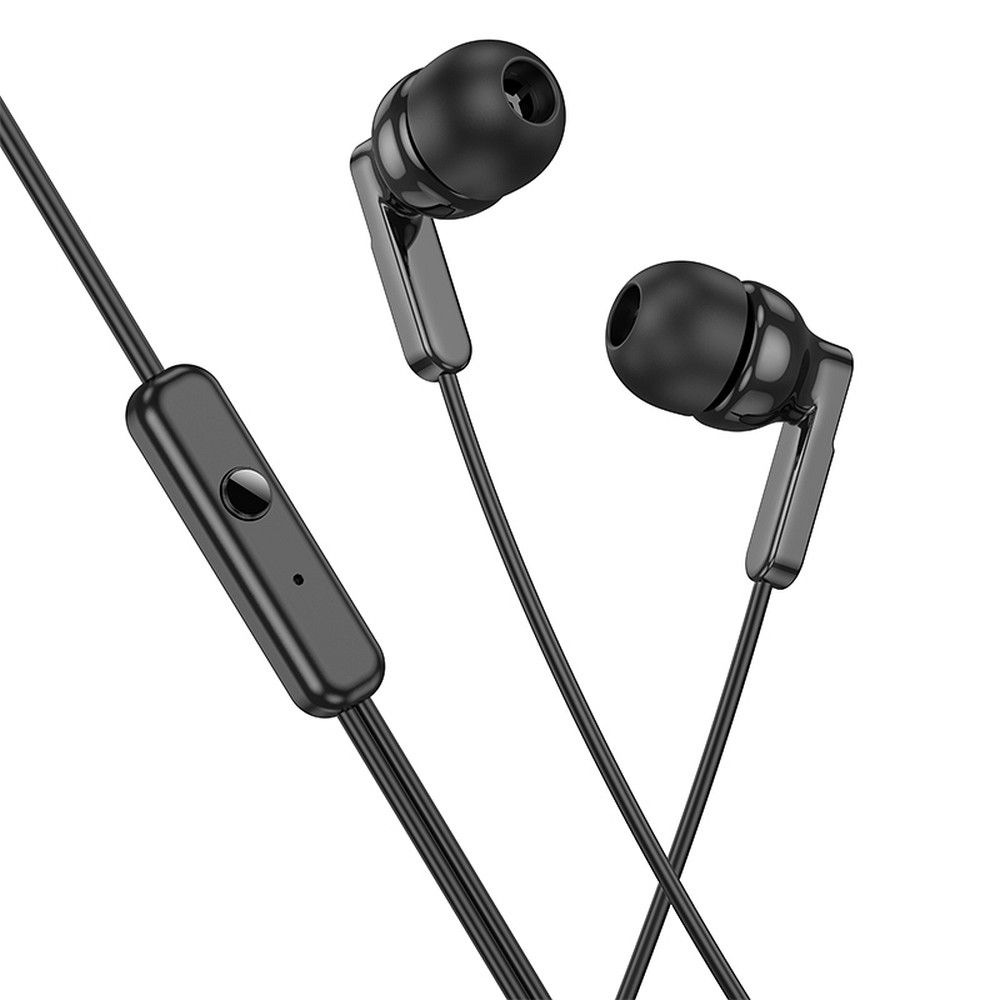 Handsfree 3.5mm HOCO M121, Sort
