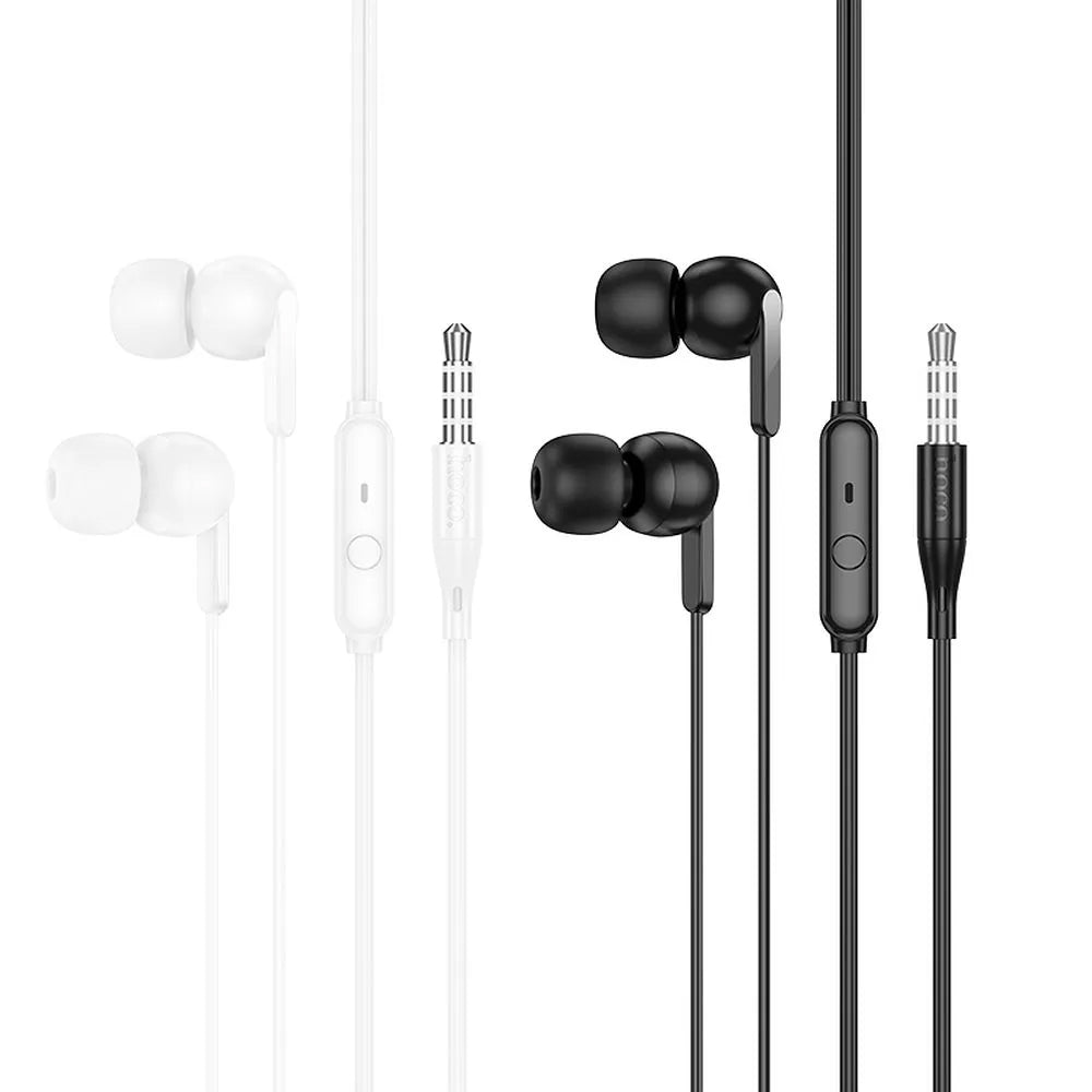 Handsfree 3.5mm HOCO M124, Sort