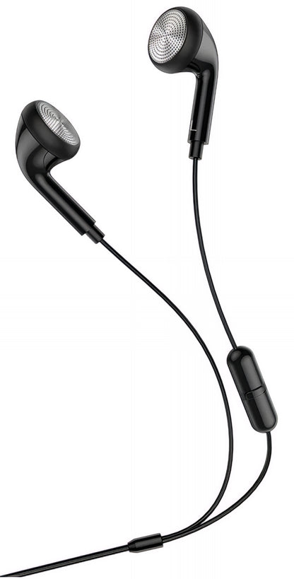 Handsfree 3.5mm HOCO M73, Sort
