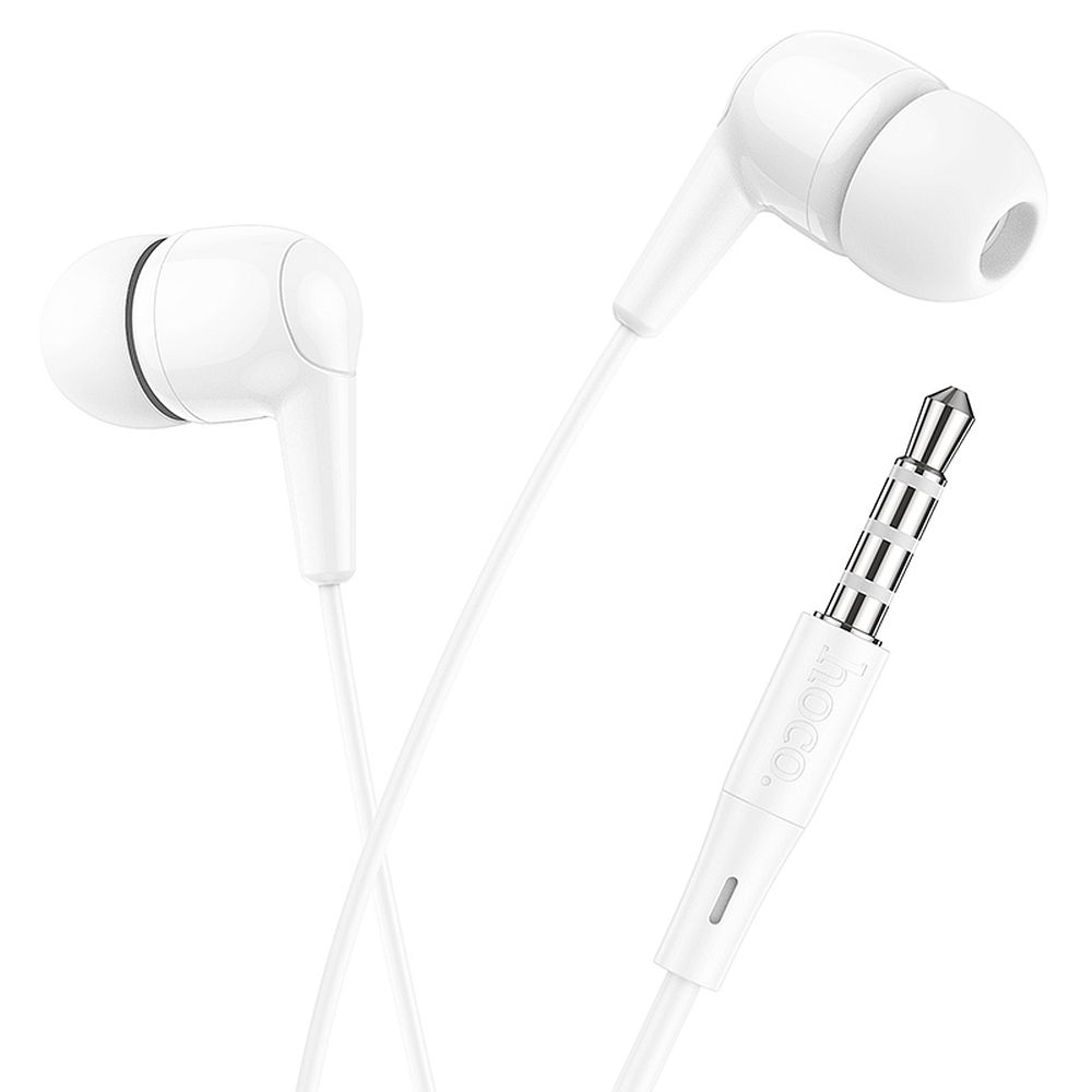 Handsfree 3.5mm HOCO M97, Hvid