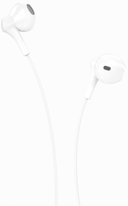 Handsfree 3.5mm XO Design EP39, Hvid