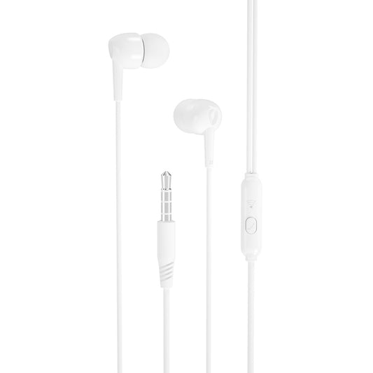 Handsfree 3.5mm XO Design EP37, Hvid