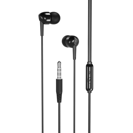 Handsfree 3.5mm XO Design EP37, Sort