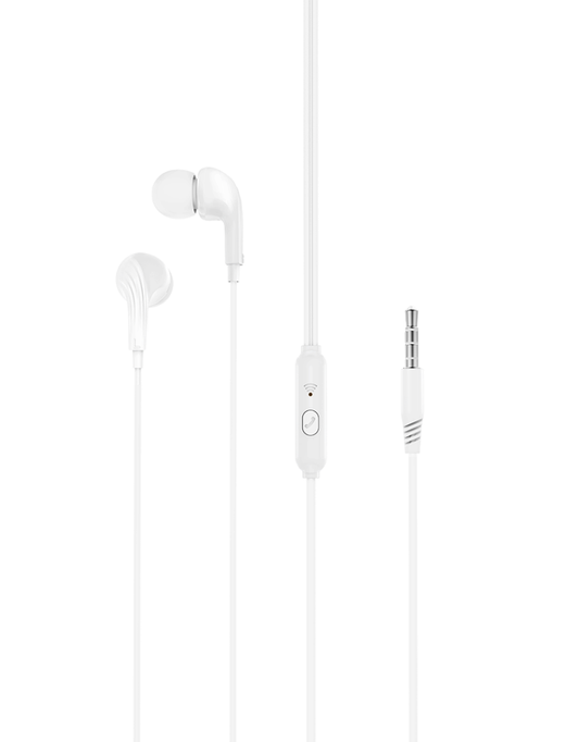 Handsfree 3,5 mm XO Design EP86, Hvid