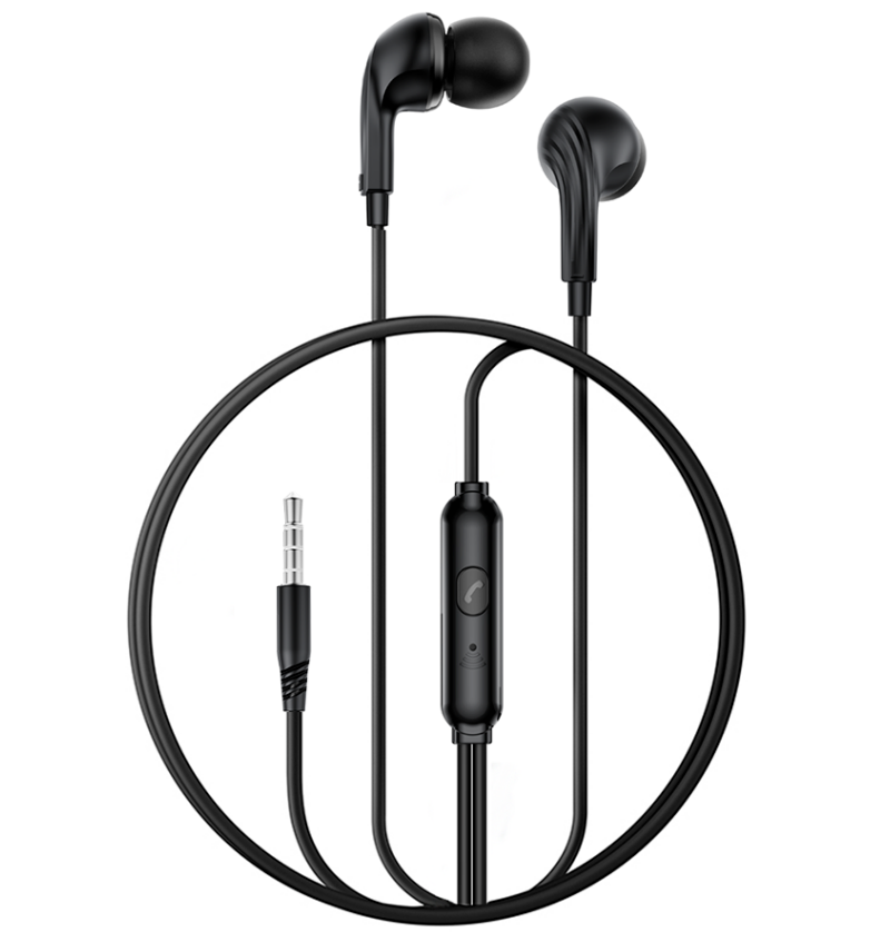 Handsfree 3,5 mm XO Design EP86, Sort