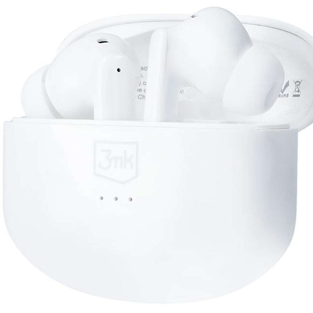 Bluetooth-håndfri 3MK LIFEPODS, TWS, ANC, Hvid