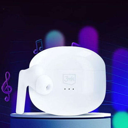 Bluetooth-håndfri 3MK LIFEPODS, TWS, ANC, Hvid