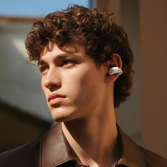 Handsfree Bluetooth Acefast Aceclip Pro, TWS, Sort