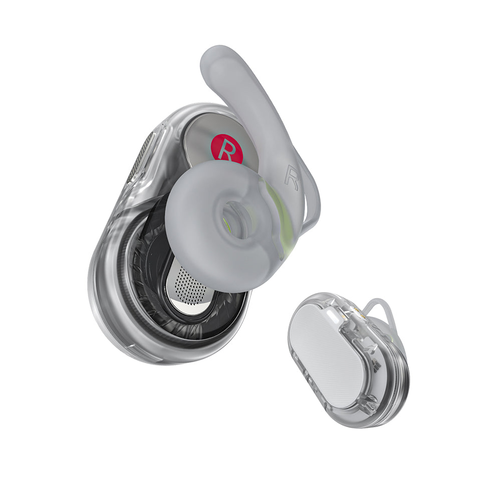 Handsfree Bluetooth Acefast Acefit Neo, TWS, Hvid