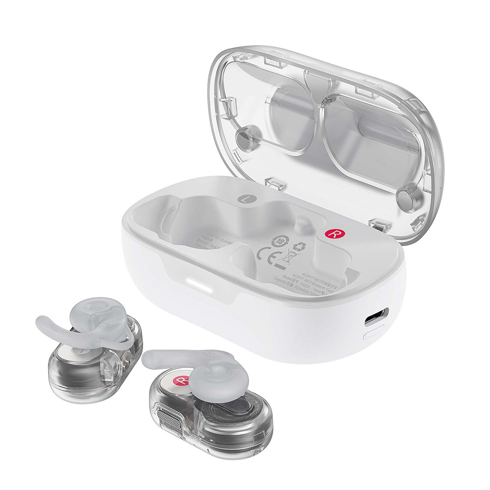 Handsfree Bluetooth Acefast Acefit Neo, TWS, Hvid