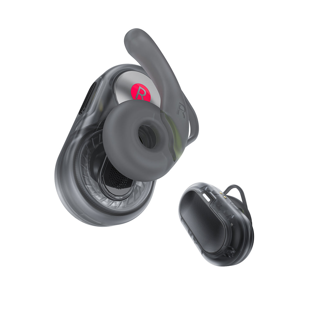 Handsfree Bluetooth Acefast Acefit Neo, TWS, Sort