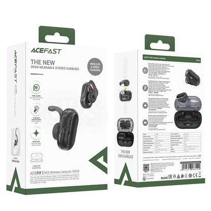 Handsfree Bluetooth Acefast Acefit Neo, TWS, Sort
