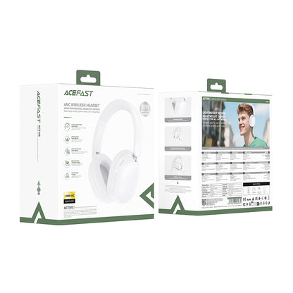 Handsfree Bluetooth Acefast H12, A2DP, ANC, Sort