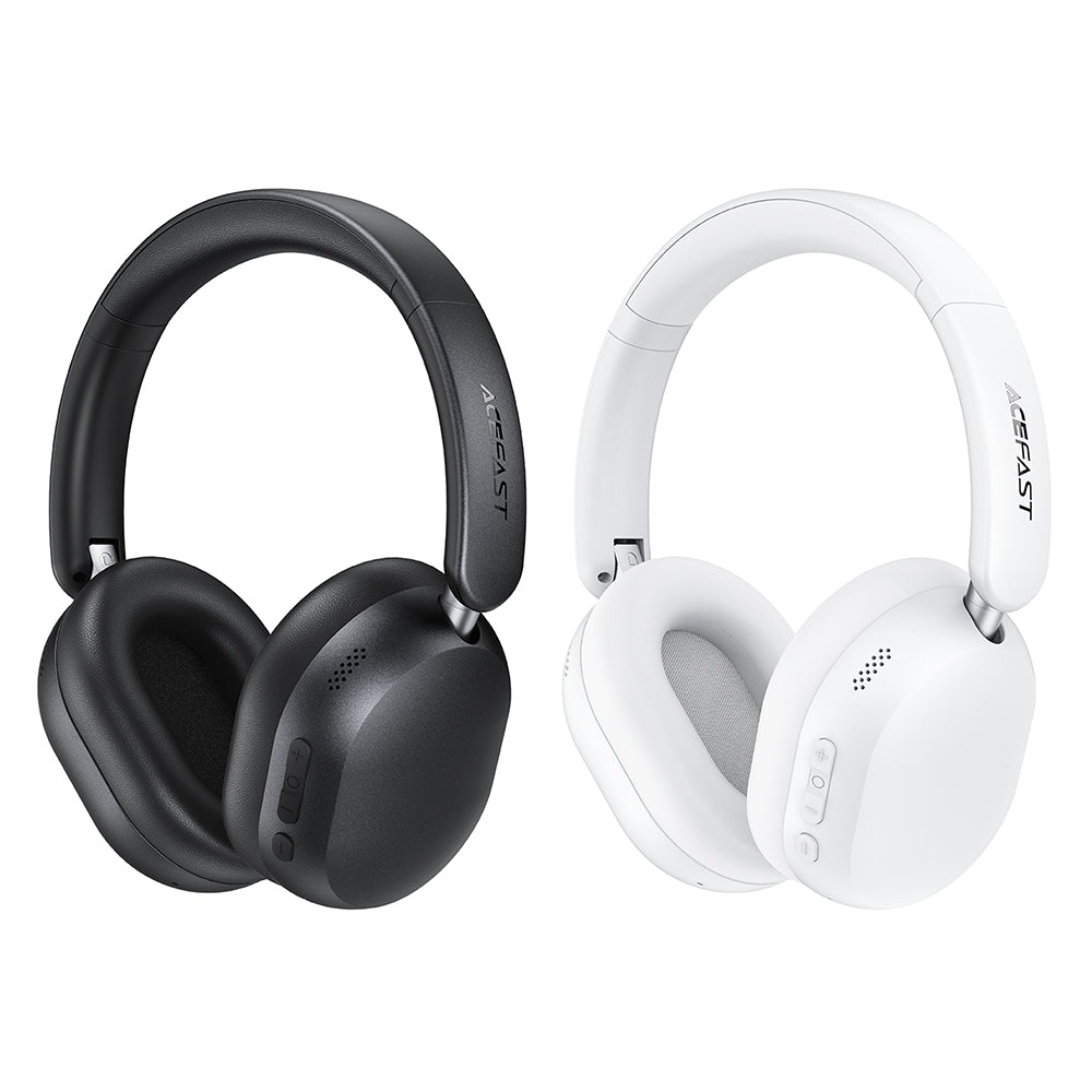 Handsfree Bluetooth Acefast H12, A2DP, ANC, Sort