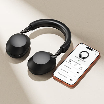 Handsfree Bluetooth Acefast H14, A2DP, ANC, Sort