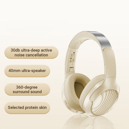 Handsfree Bluetooth Acefast H5, A2DP, ANC, White