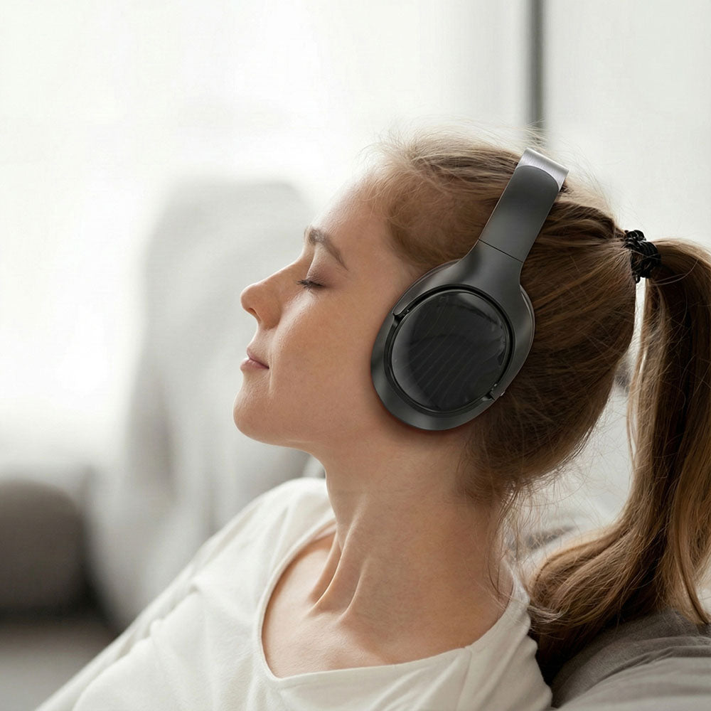 Handsfree Bluetooth Acefast H5, A2DP, ANC, Sort
