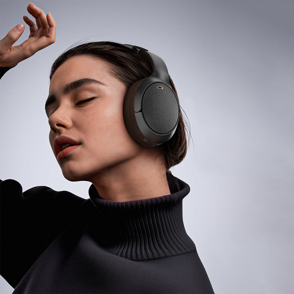 Handsfree Bluetooth Acefast H6, A2DP, ANC, Sort