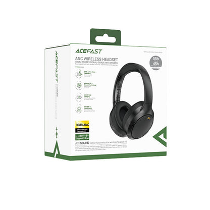 Handsfree Bluetooth Acefast H6, A2DP, ANC, Sort
