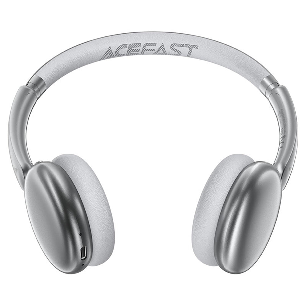 Handsfree Bluetooth Acefast H8, A2DP, ANC, Sølv