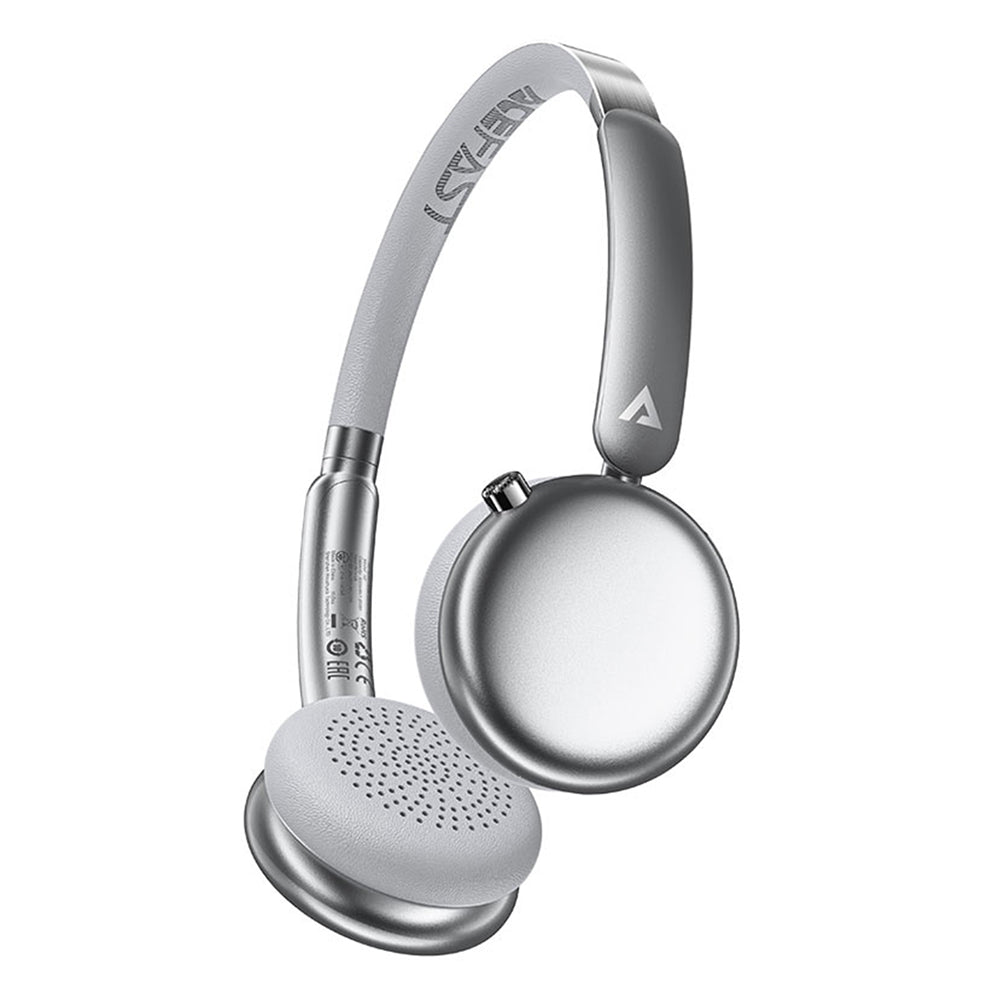 Handsfree Bluetooth Acefast H8, A2DP, ANC, Sølv