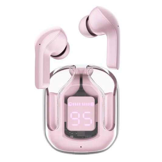 Handsfree Bluetooth Acefast T6, TWS, Pink
