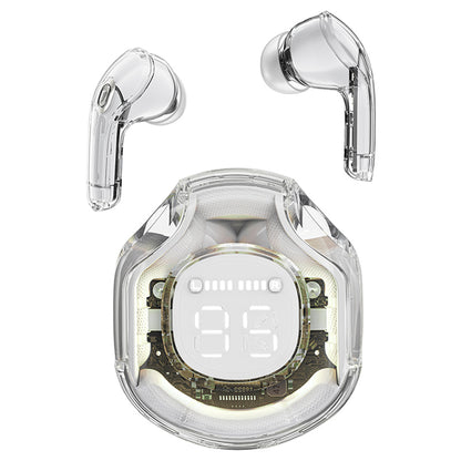 Handsfree Bluetooth Acefast T8, TWS, Hvid
