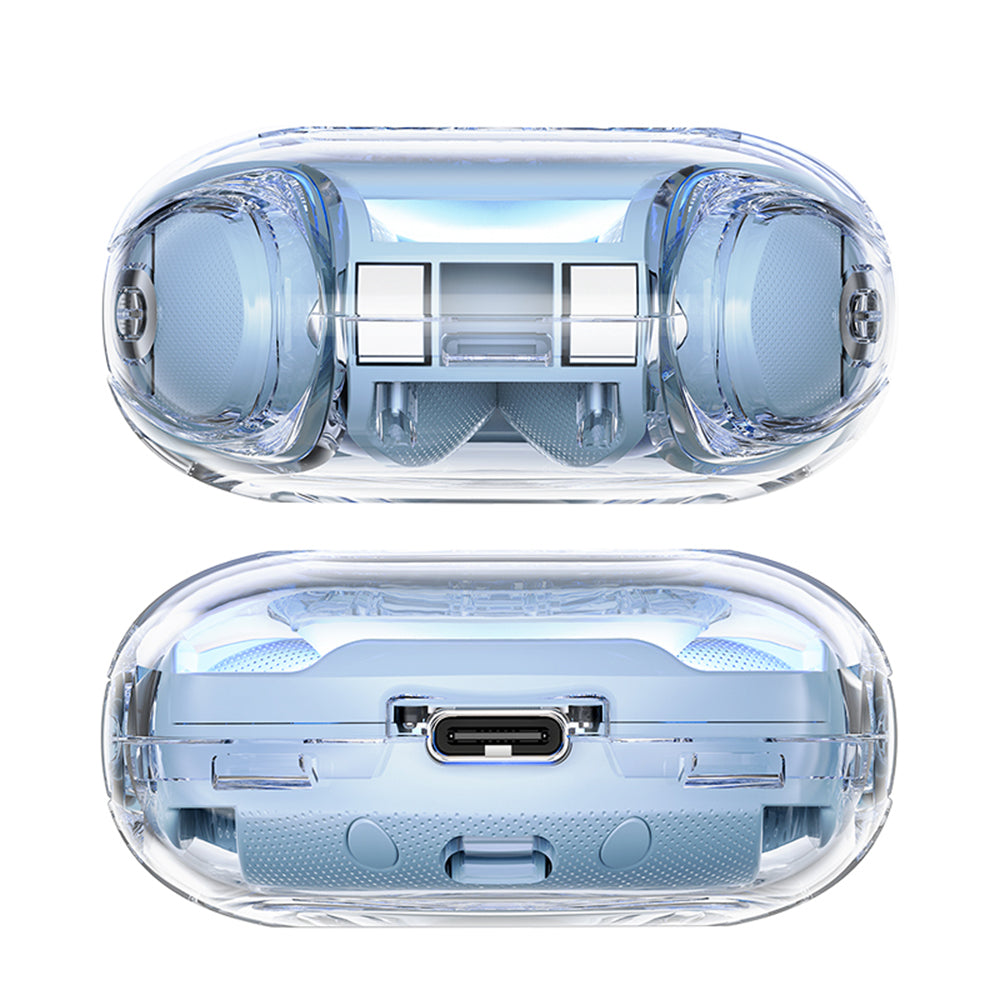 Handsfree Bluetooth Acefast T8, TWS, Blå