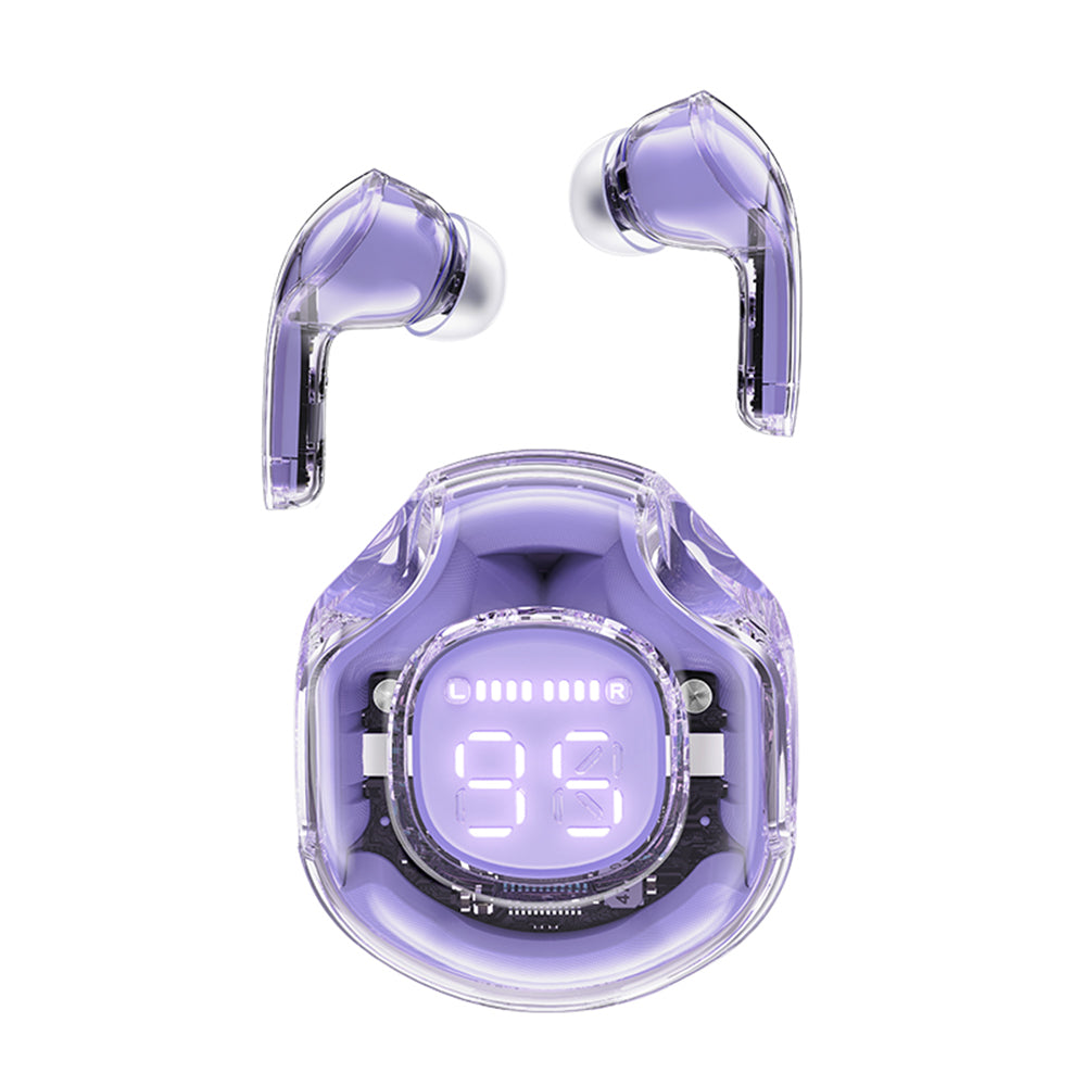 Handsfree Bluetooth Acefast T8, TWS, Lilla