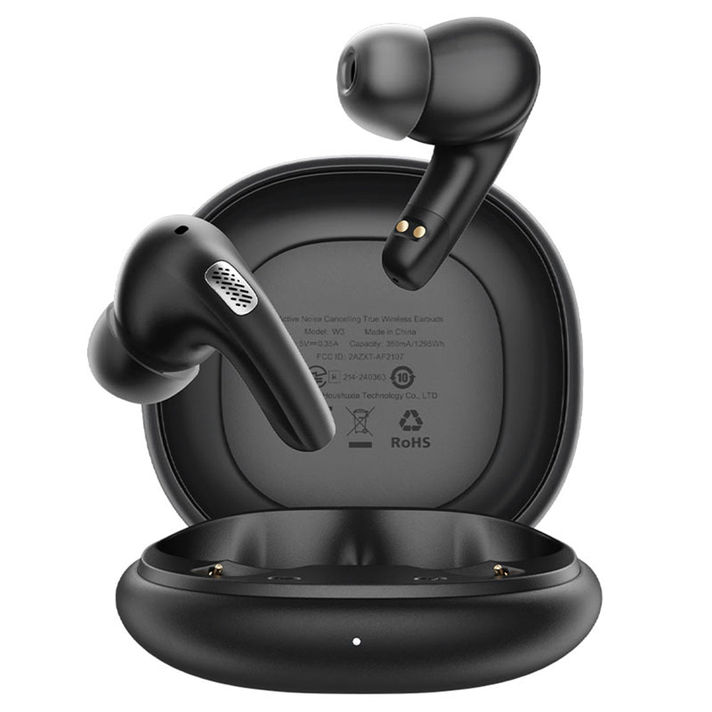 Bluetooth-håndfri Acefast W3, TWS, ANC, Sort
