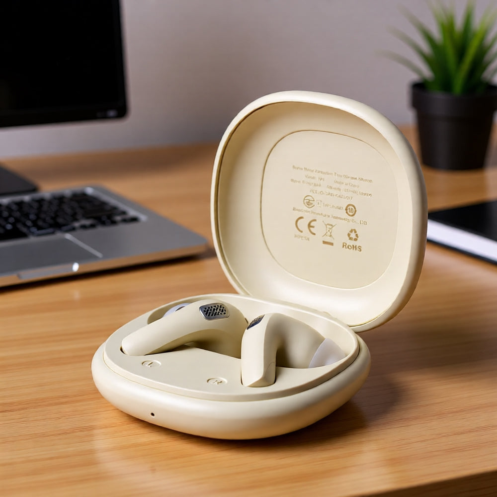 Bluetooth-håndfri Acefast W3, TWS, ANC, Sort