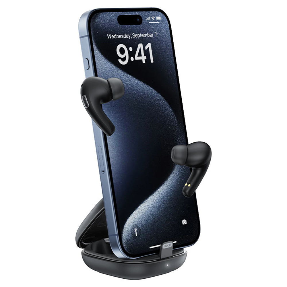 Handsfree Bluetooth Acefast W4, TWS, Sort