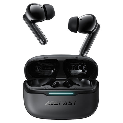 Handsfree Bluetooth Acefast W5, TWS, ANC, Sort