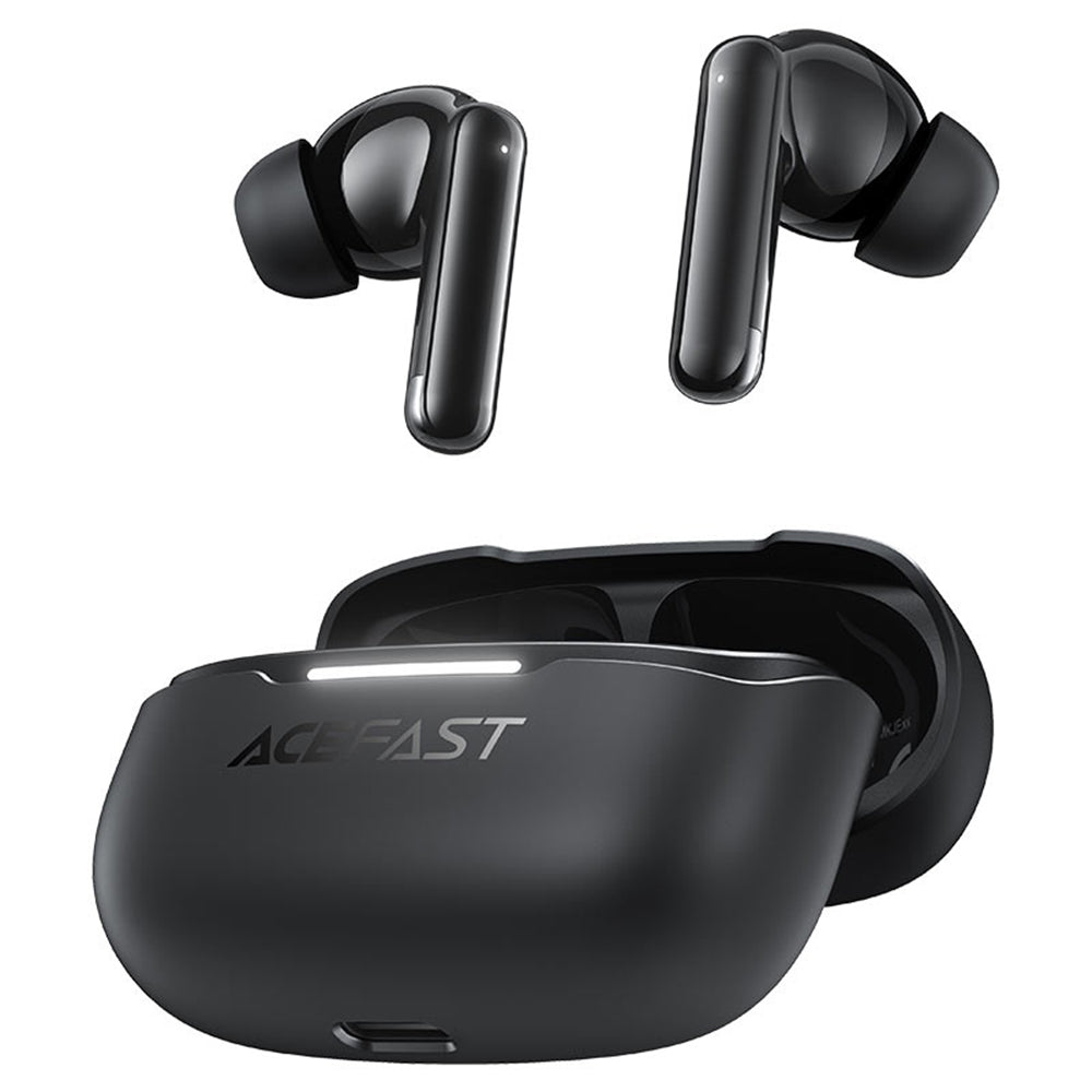 Handsfree Bluetooth Acefast W5, TWS, ANC, Sort