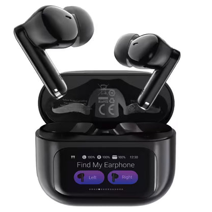 Handsfree Bluetooth Acefast W6, TWS, ANC, Sort