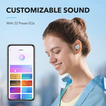 Handsfree Bluetooth Anker SoundCore A25i, TWS, Hvid A3948G21