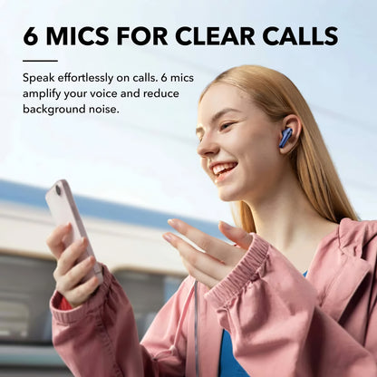 Bluetooth håndfri Anker SoundCore Liberty 4 NC, TWS, ANC, MultiPoint, Blå A3947G31 