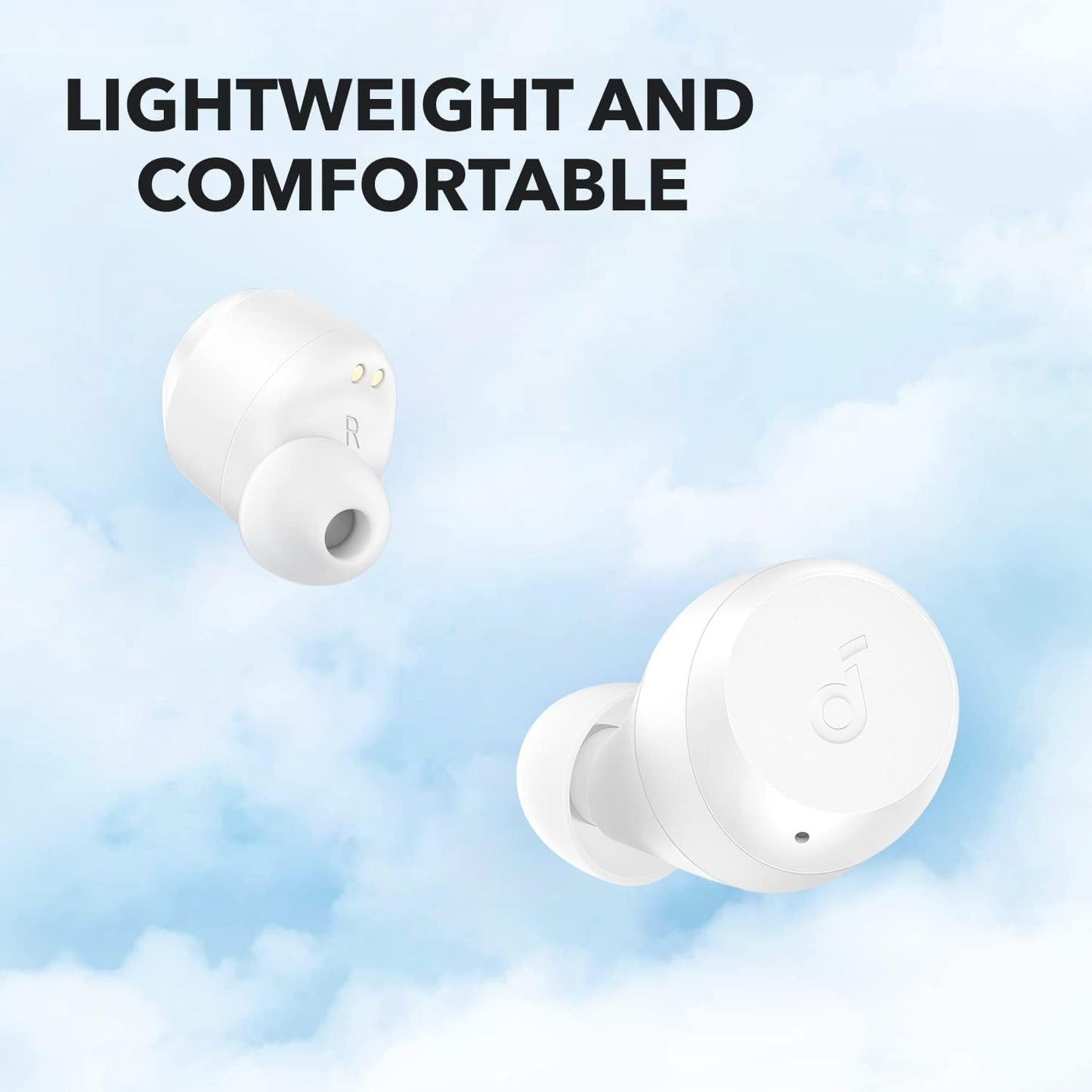 Handsfree Bluetooth Anker SoundCore A25i, TWS, Hvid A3948G21