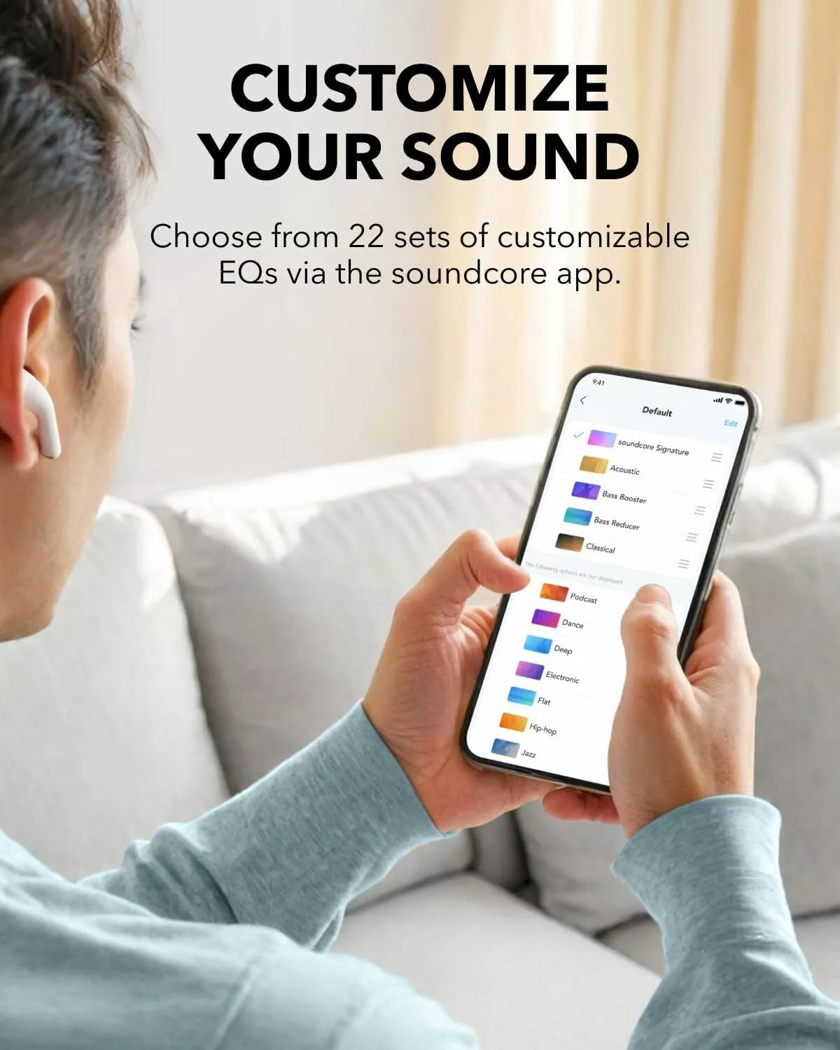 Handsfree Bluetooth Anker SoundCore K20i, TWS, Hvid A3994G21