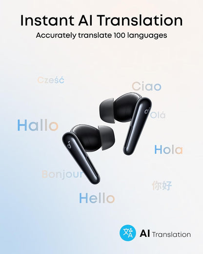 Bluetooth-håndfri Anker SoundCore Liberty 4 Pro, TWS, ANC, Sort A3954G11